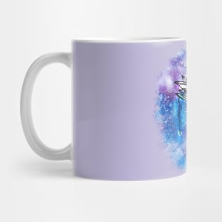 Watercolor Lotus Mug